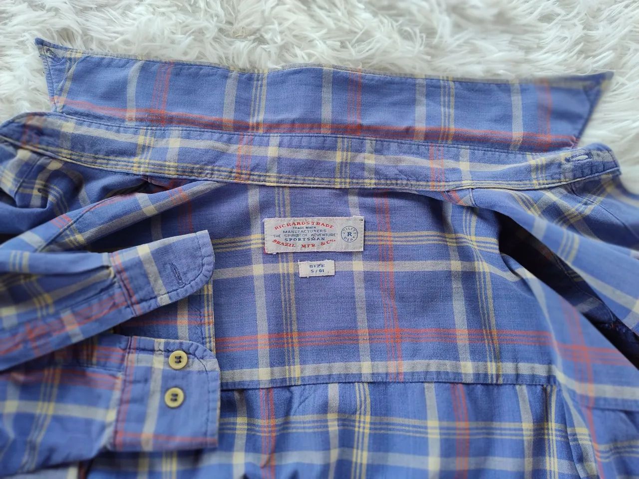 Camisa Richards trade Xadrez p - Foto 4