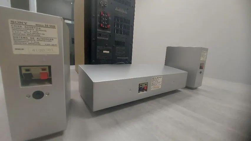 Caixas de Som para Home Theater Sony Com Subwoofer Amplificado Semi Novo - Foto 2