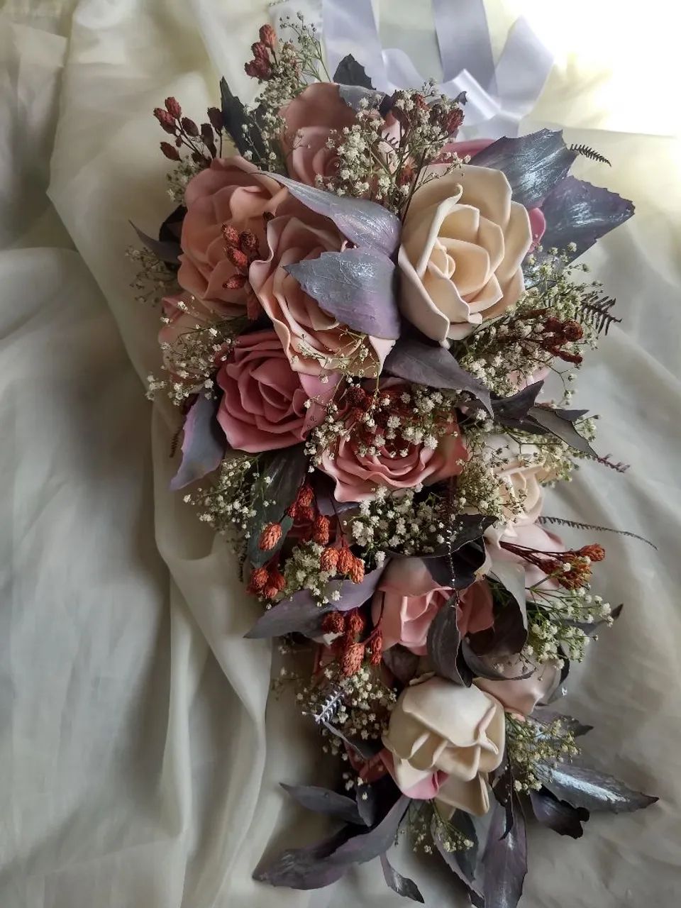 Buquê de noiva rosas eternas  - Foto 4