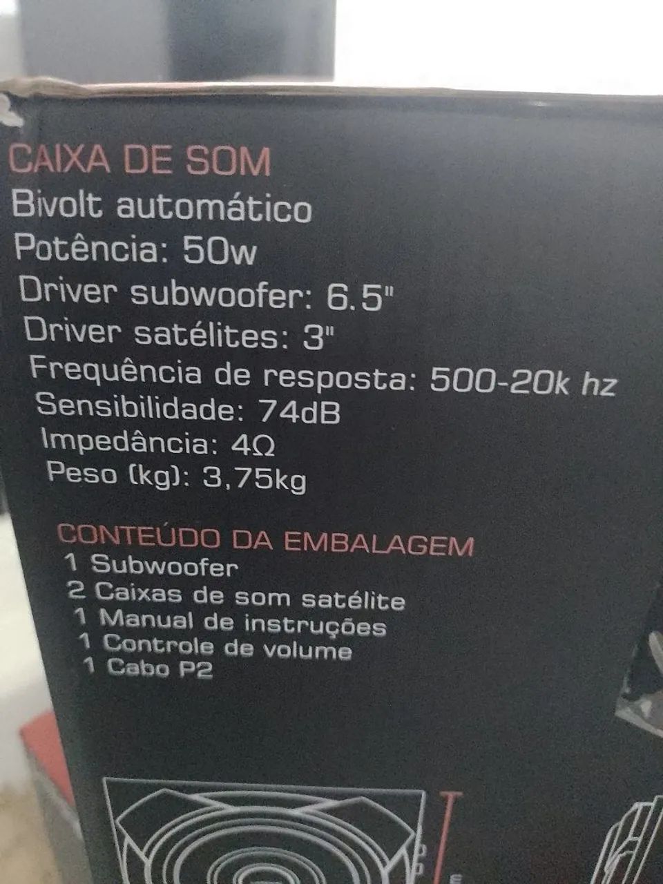 Caixa de som gamer Warrior - Foto 5