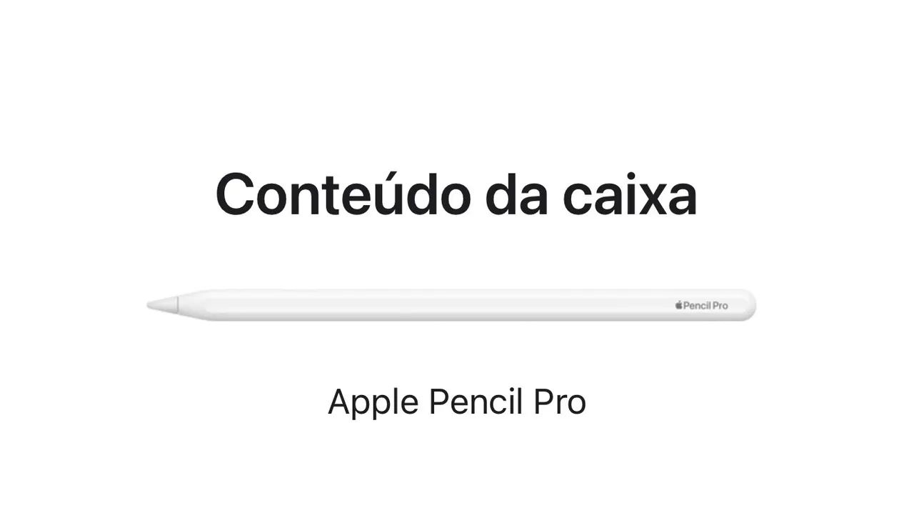 Apple Pencil Pro - Lacrado! - Foto 4