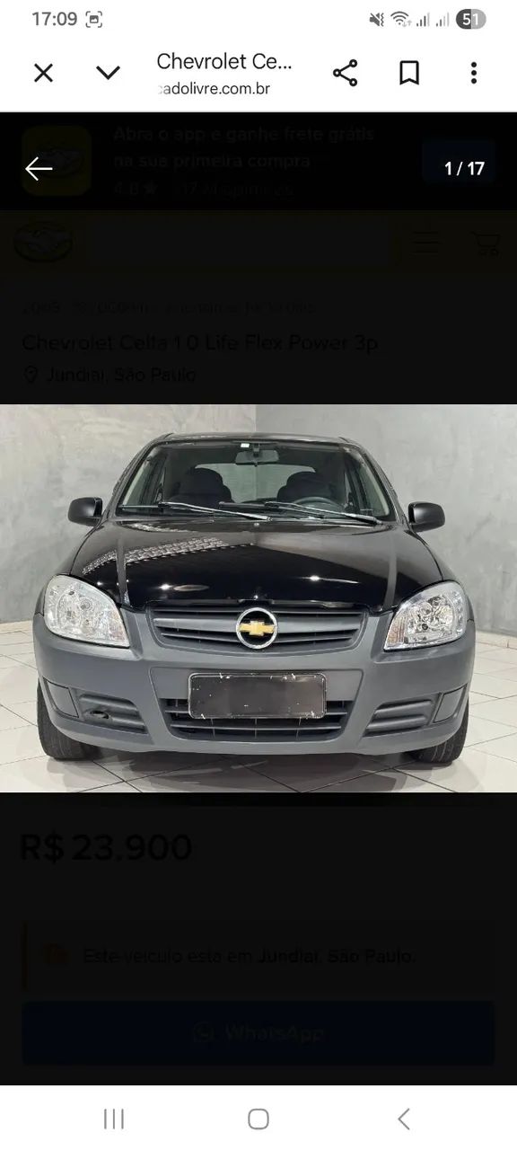 Chevrolet Celta 2009