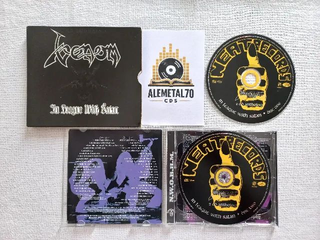 Cd Venom - In League with Satan - Foto 2