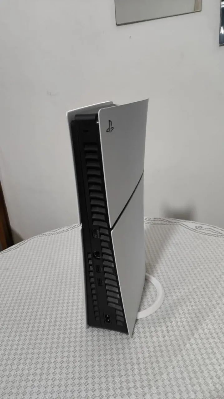 Ps5 slim 1tb com leitor de disco - Foto 3