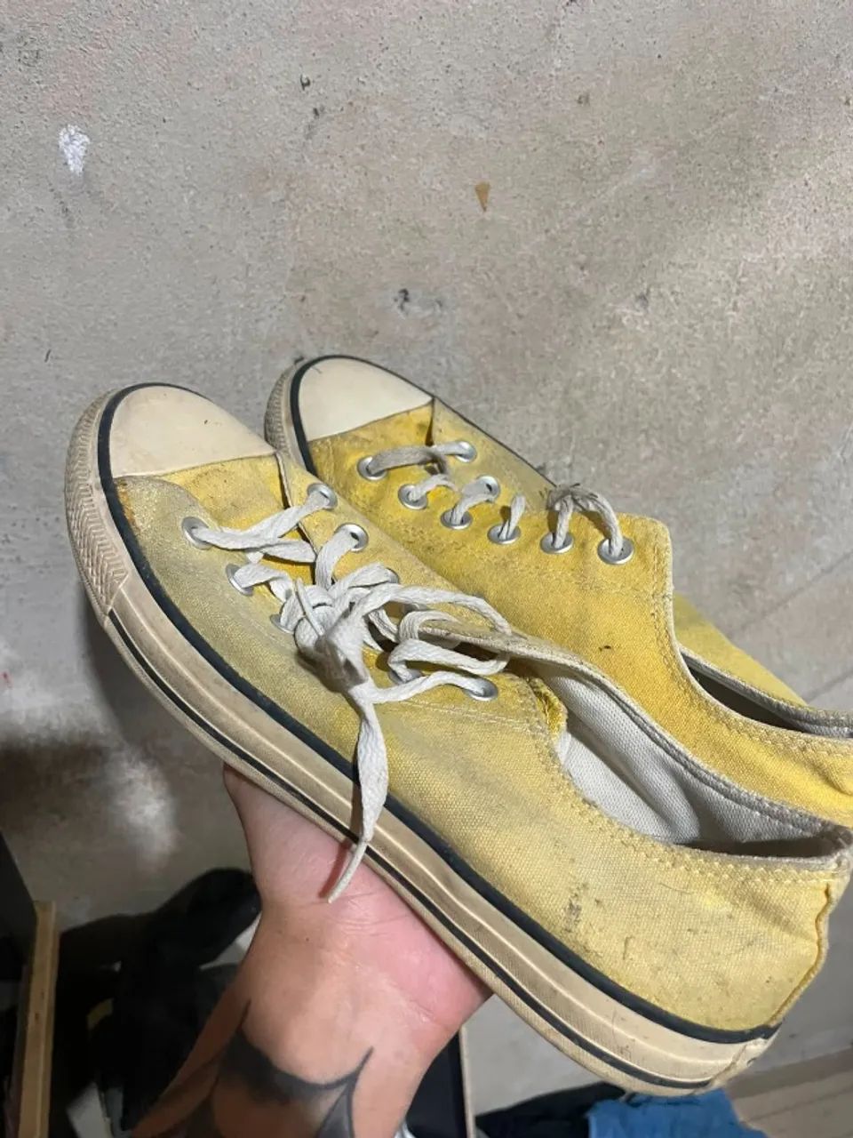 Converse All Star Amarelo (Numero 39) - Foto 3