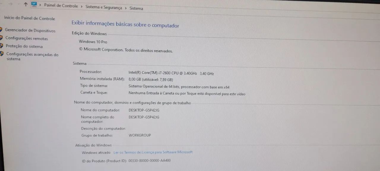 Pc i7 8GB ram SSD  - Foto 2