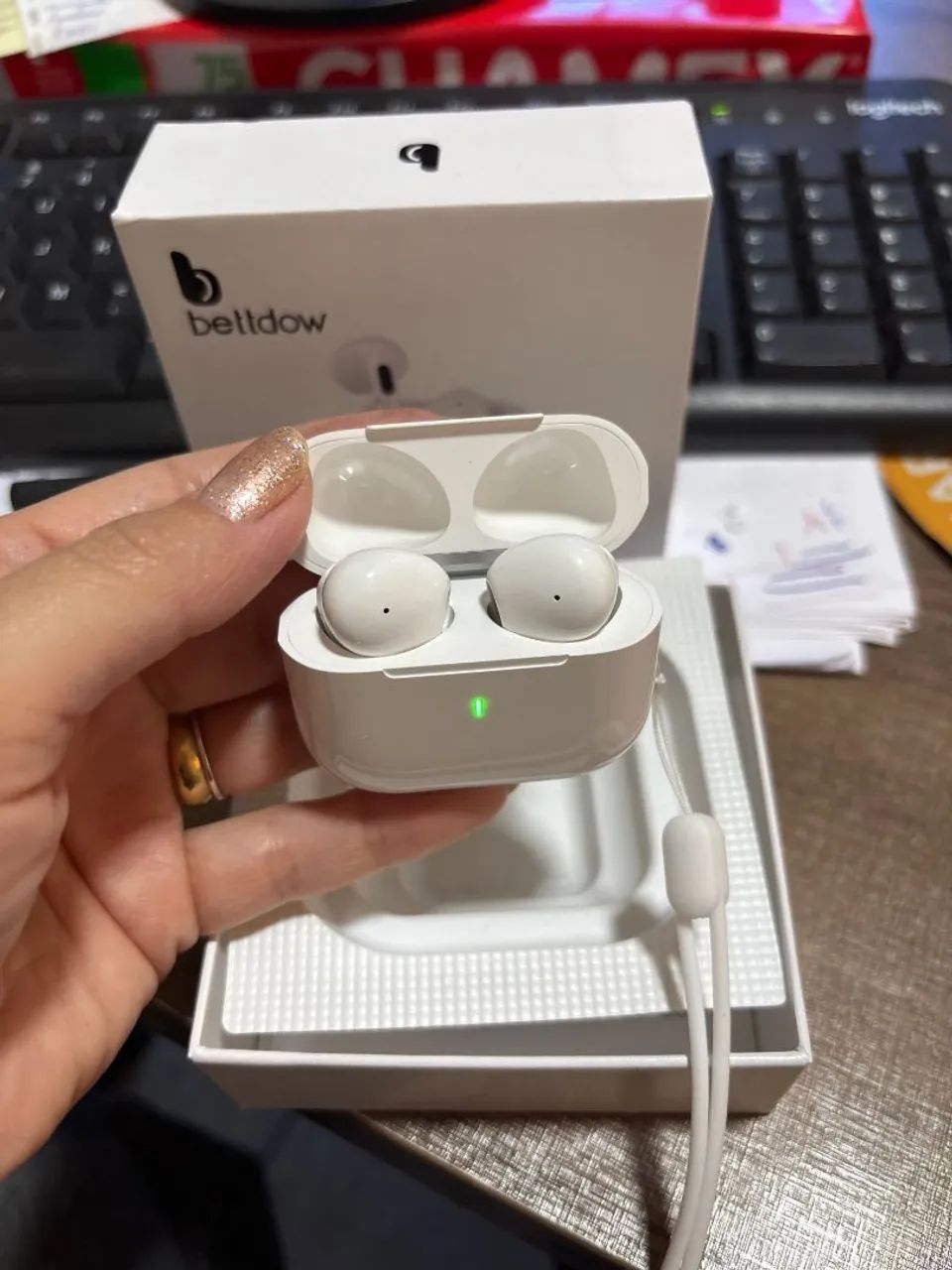 Fone bluetooth sem fio  - Foto 5