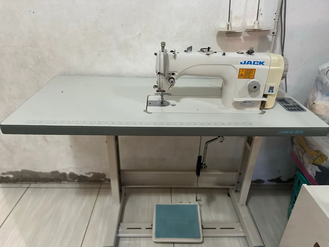 Máquina de costura industrial reta  - Foto 3