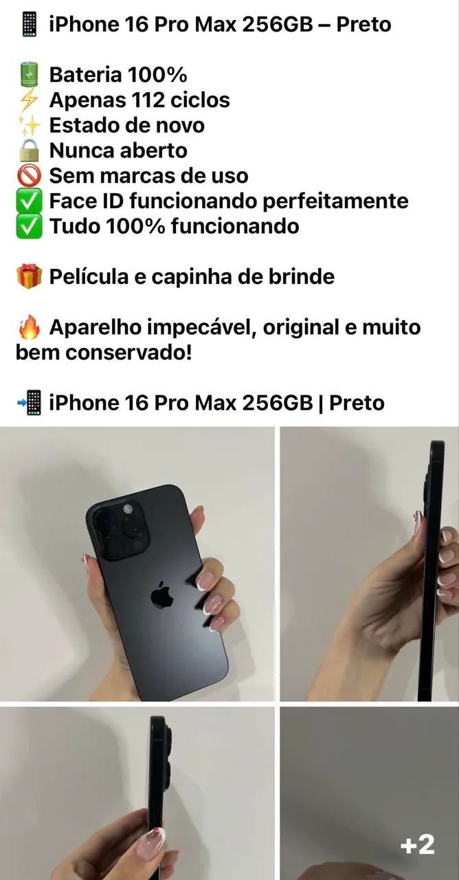 iPhone 16 pro Max 256 gb - Foto 5