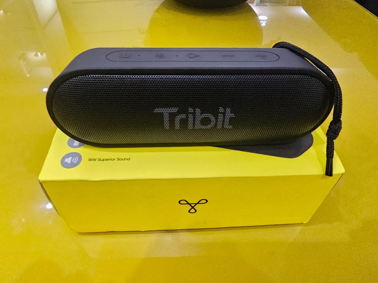 CAIXA BLUETOOTH TRIBIT XSOUND GO NOVA NA CAIXA 