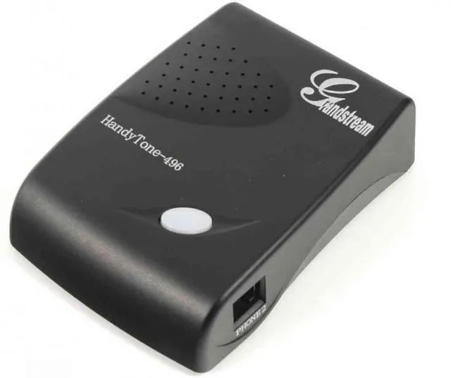 ATA grandstream handytone HT496 roteador com VoIP