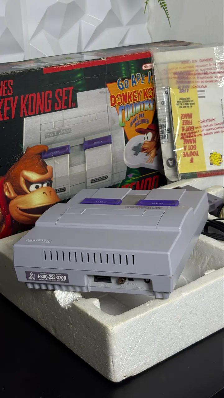 Super Nintendo Set DK - Foto 3