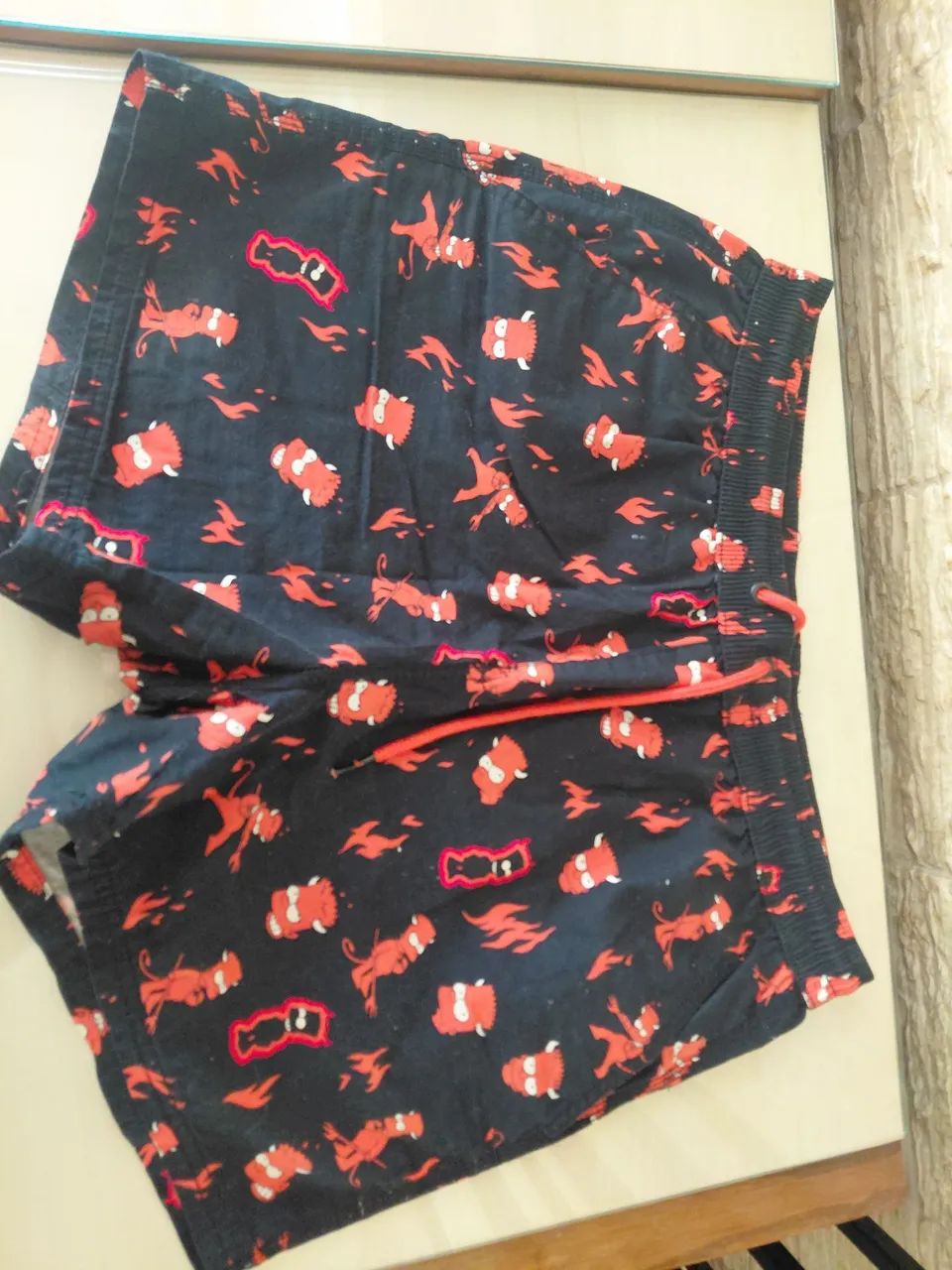 Short despojado 