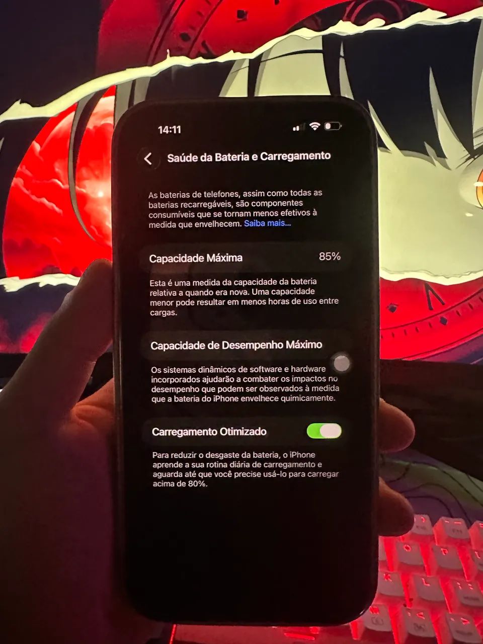 IPHONE 14 PRO MAX. Condição: PERFEITA! - Foto 3