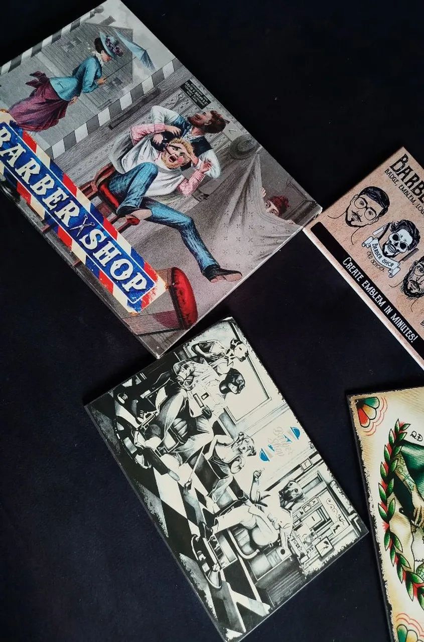 Kit 4 quadros retrô  - Foto 2