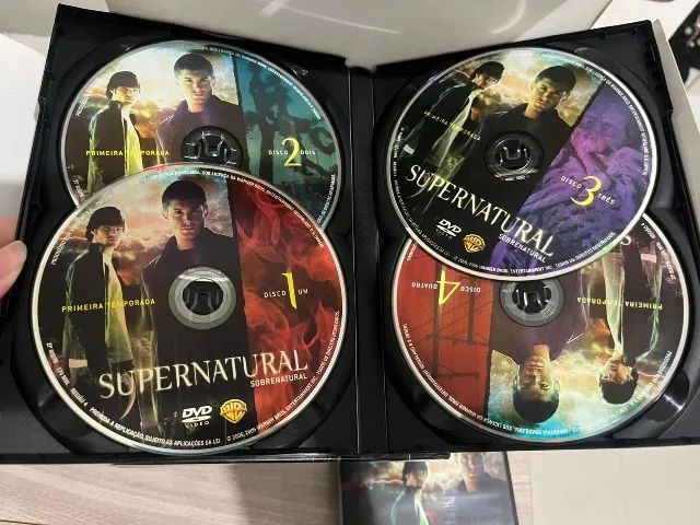 Box DVD Supernatural - Temporadas 1 a 7 | Original | Excelente