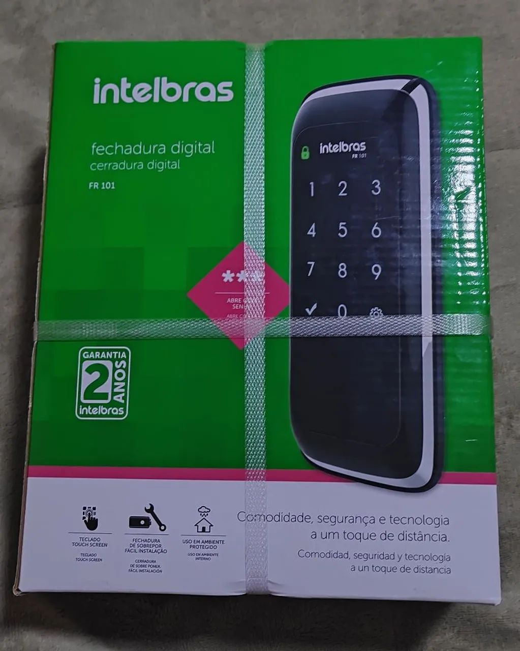 FECHADURA DIGITAL INTELBRAS FR101