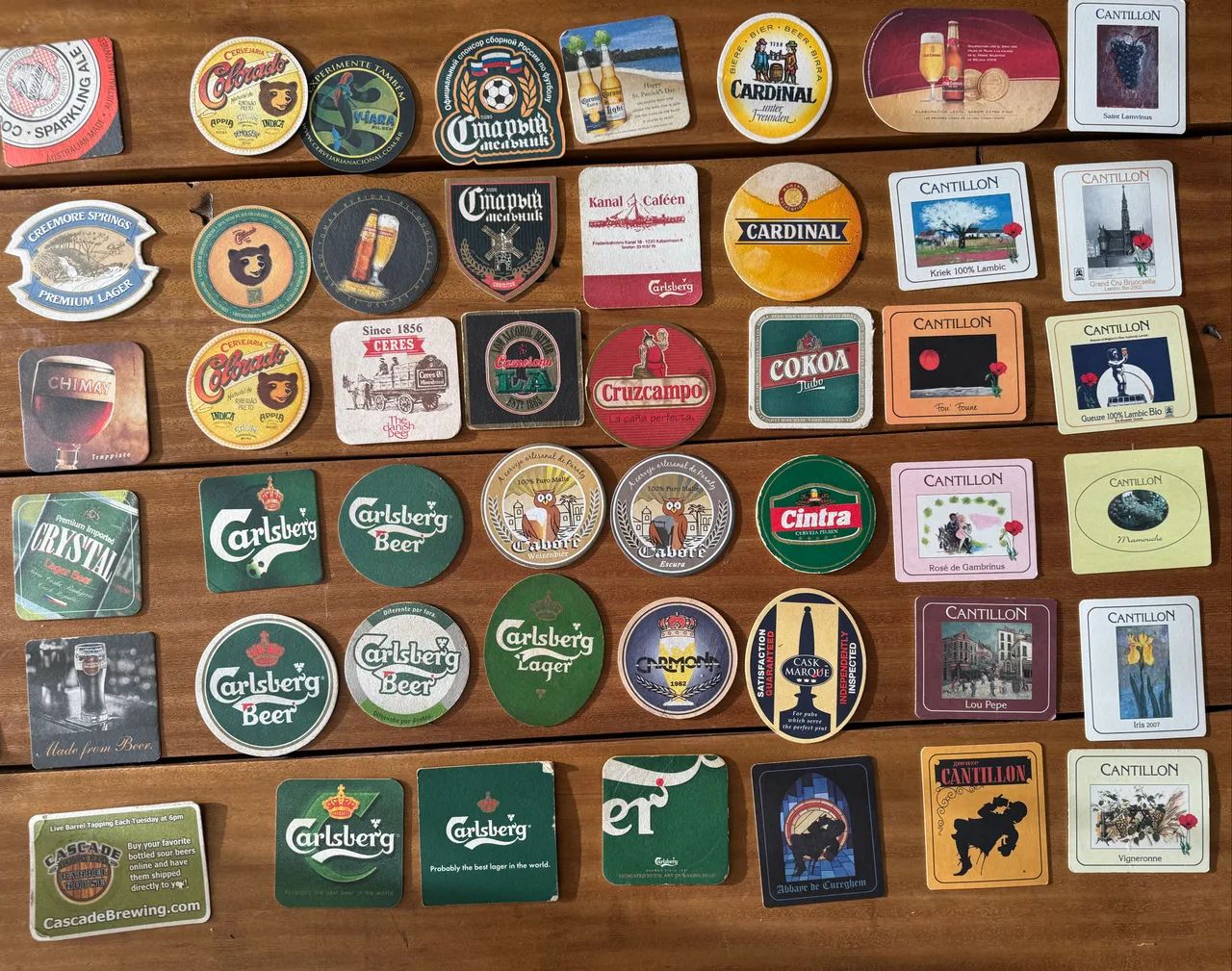 Coleção de Porta copos de Cerveja ou bolachas de cerveja  - Foto 6