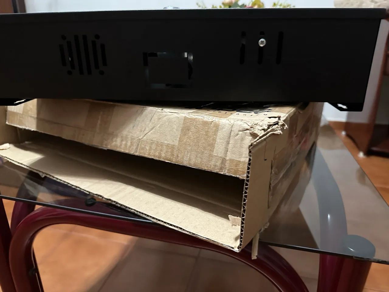 Caixa Organizadora Vertical L450 IPEC para DVR e CFTV - Nova - Foto 3