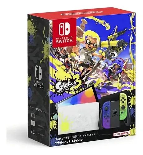 Nintendo Switch Oled splatoon 