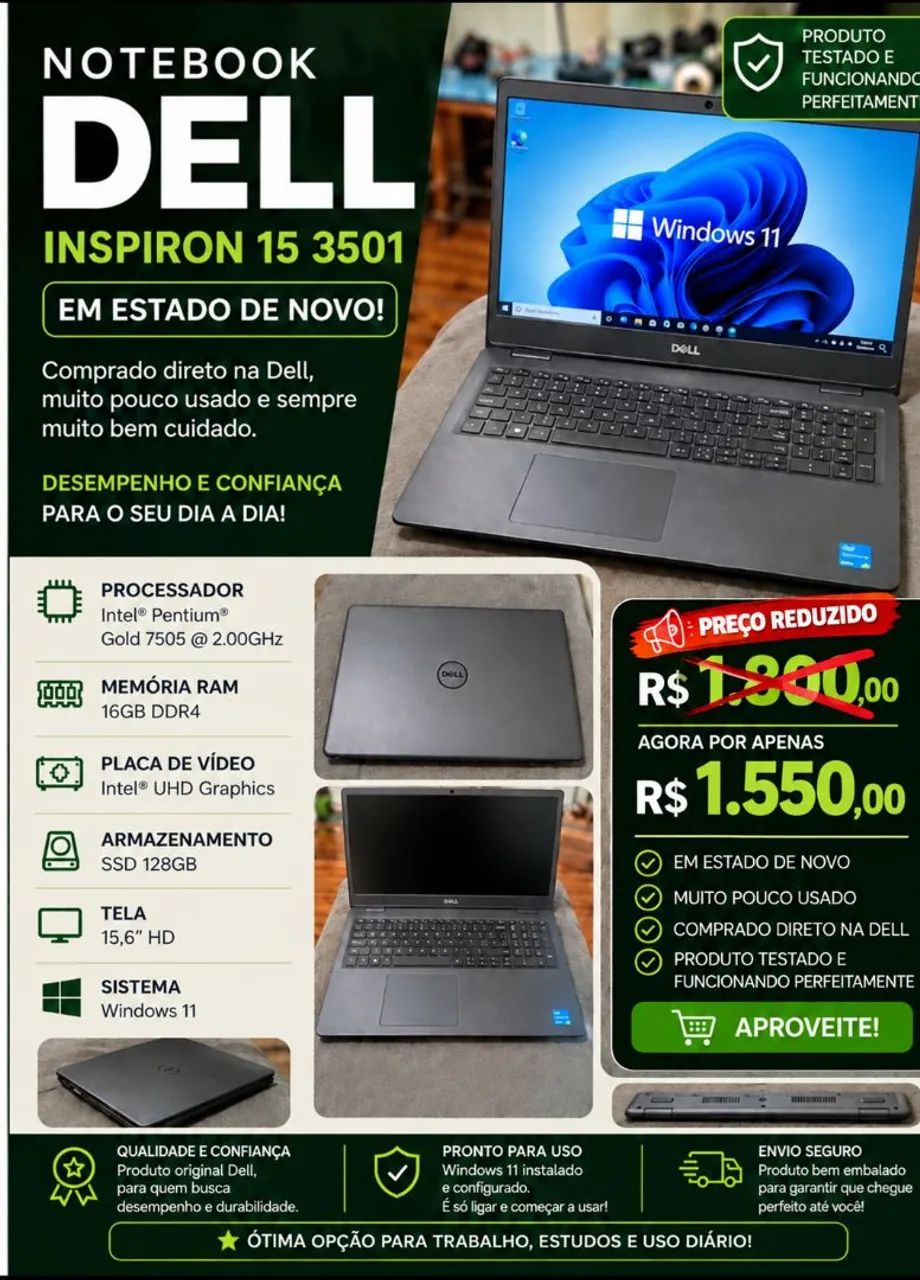 Notebook Dell