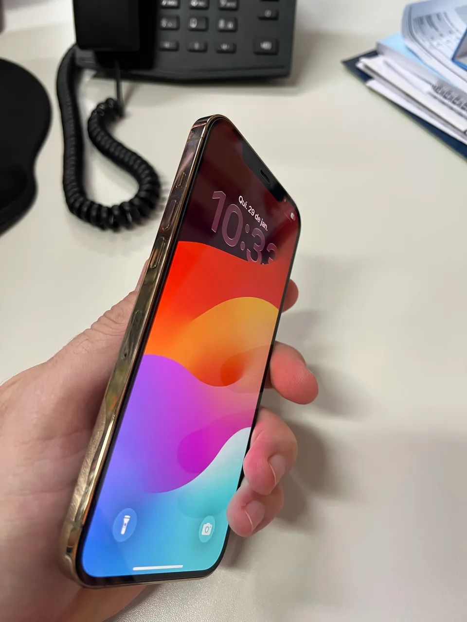 iPhone 12 Pro Max 512GB Dourado - Foto 5