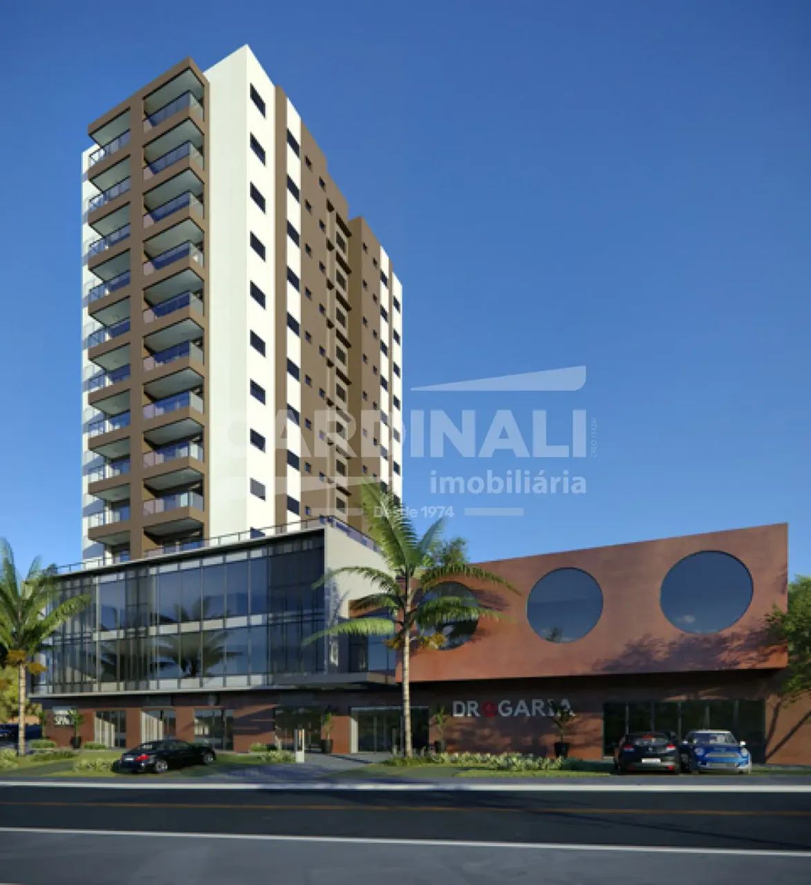 Lindo apartamento à venda com 1 Dormitório e lazer completo.
