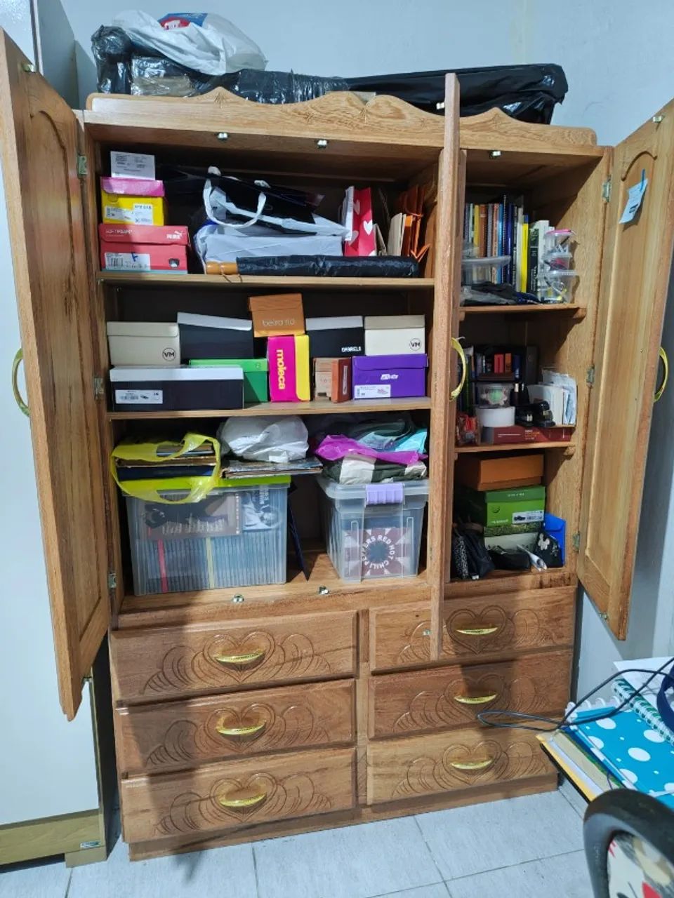 GUARDA ROUPA DE MADEIRA - Foto 2