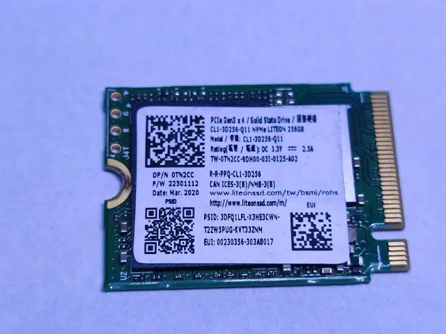 SSD M2 Nvme 256GB
