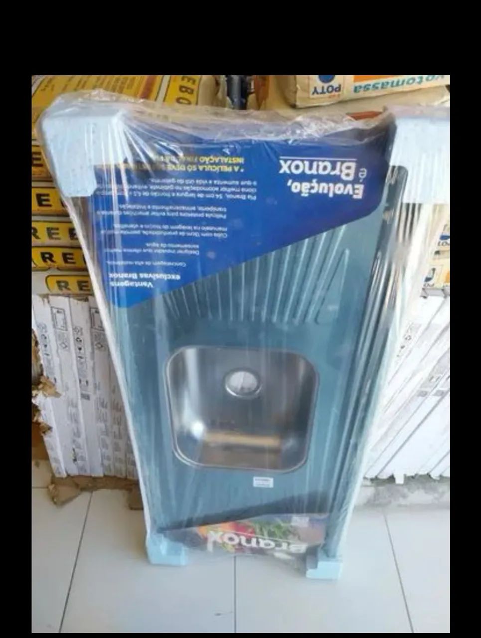 Pia inox nova 