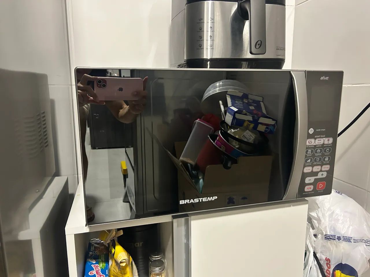 Microondas Brastemp active Inox espelhado - Foto 3