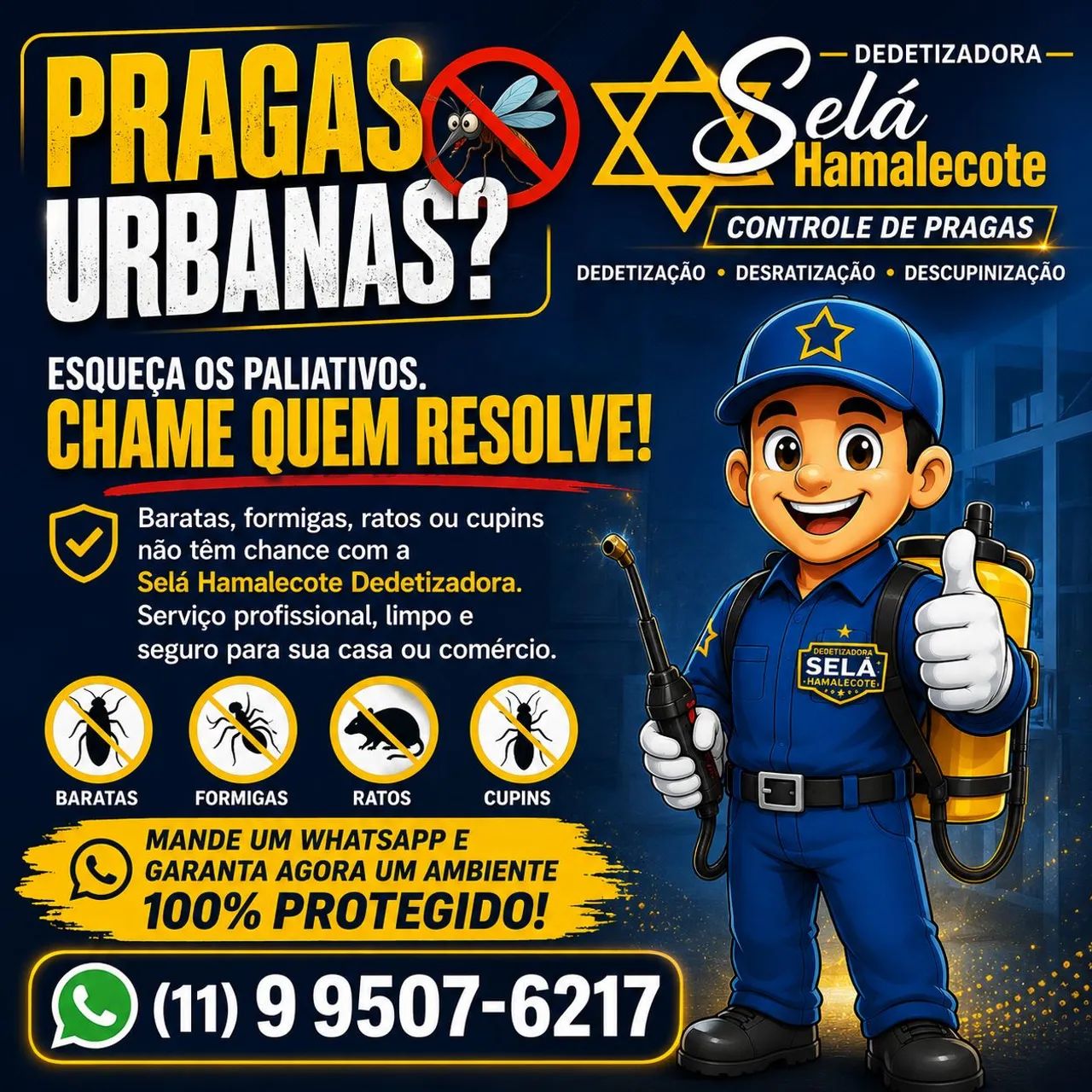 Desratização - Controle de Pragas