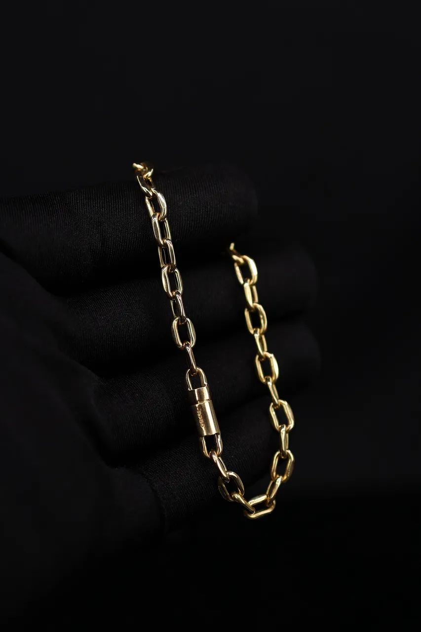 Pulseira de Ouro 18k - Foto 2