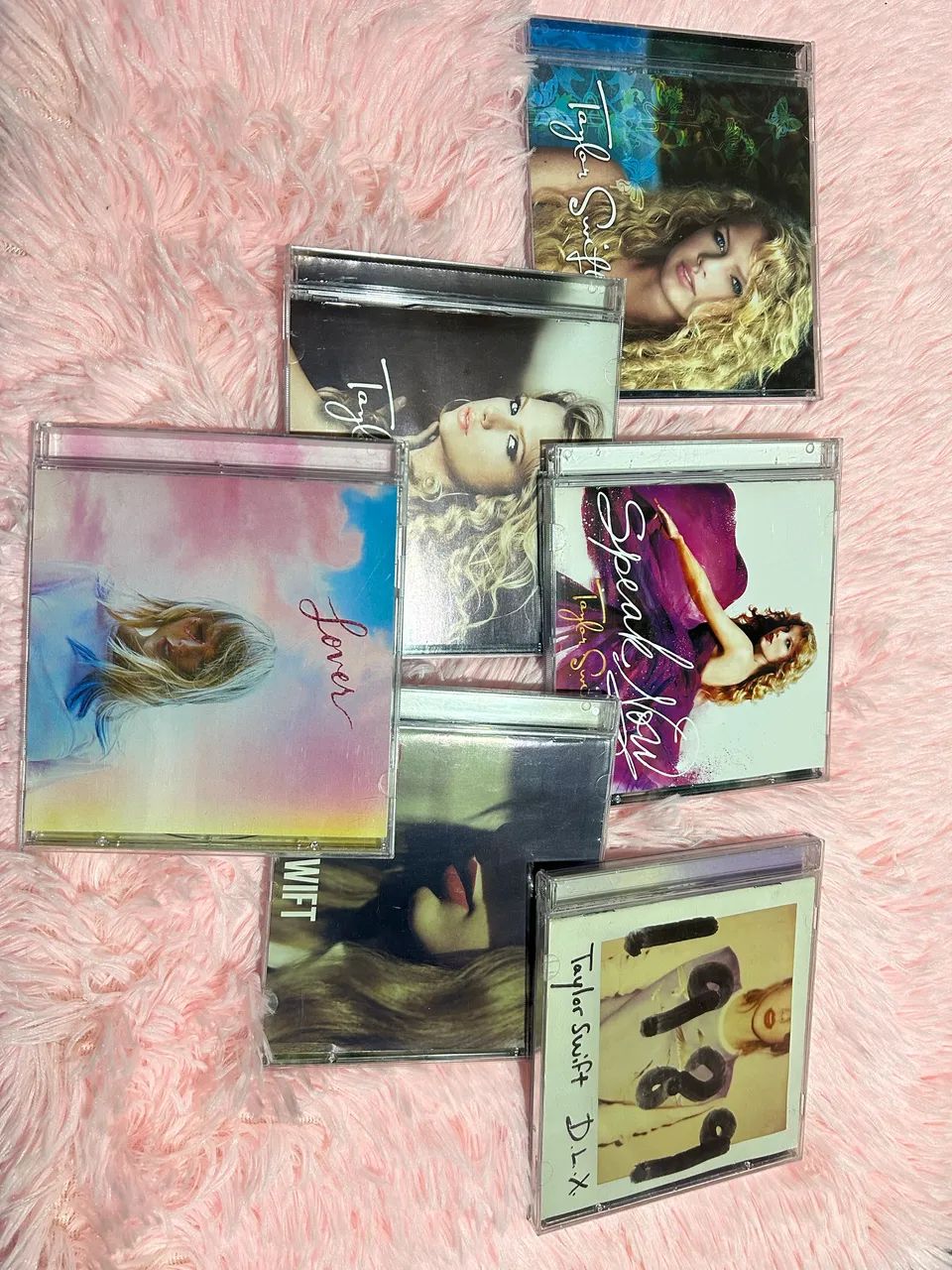 Coleção de CDs Taylor Swift