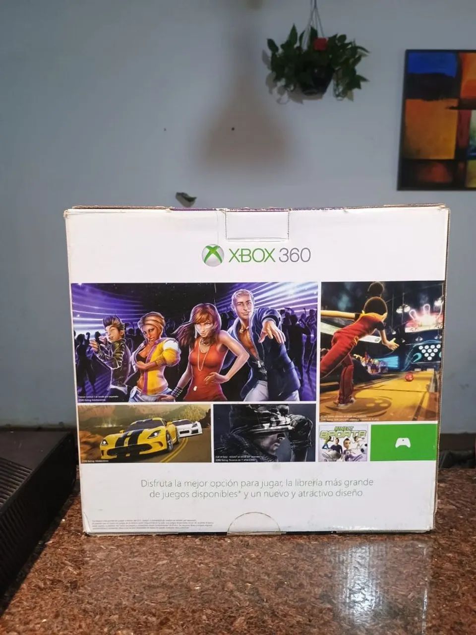 Xbox 360 super slim com Kinect jogos e manete - Foto 4