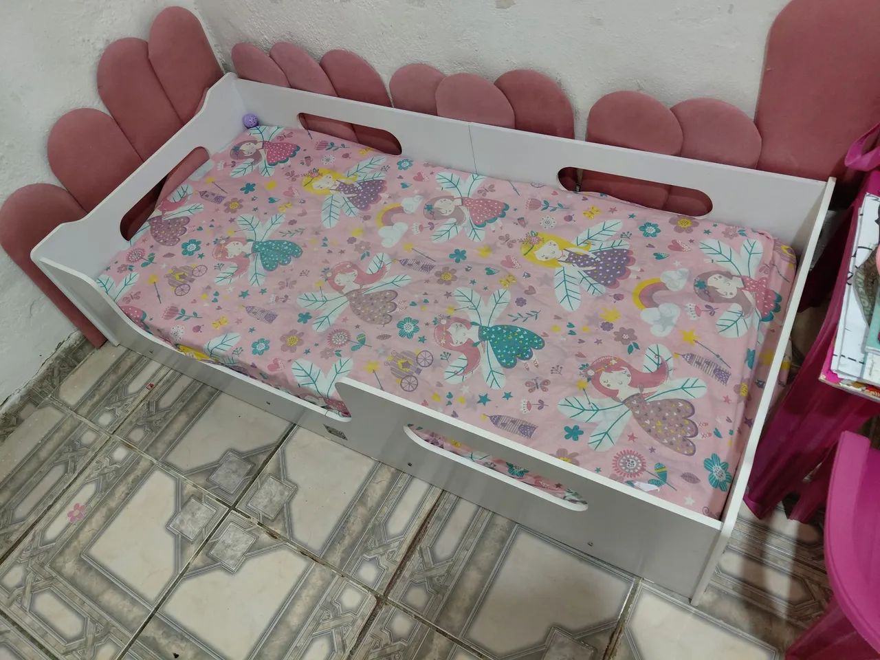 Cama de criança de chão nunca usada  - Foto 3