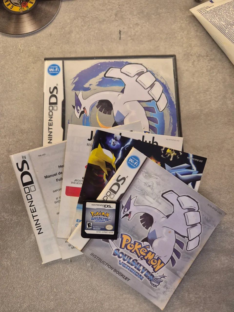 Pokemon soulsilver original completo