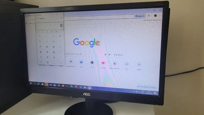Monitor AOC E970SWNL LED 18.5" HD Preto 60Hz Antirreflexo - Foto 4