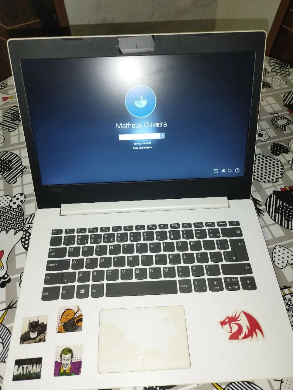 Notebook Lenovo Ideapad 320 - Intel core I3 6° Geração - 12GB de RAM - SSD 120 GB/HD 500GB - Foto 2