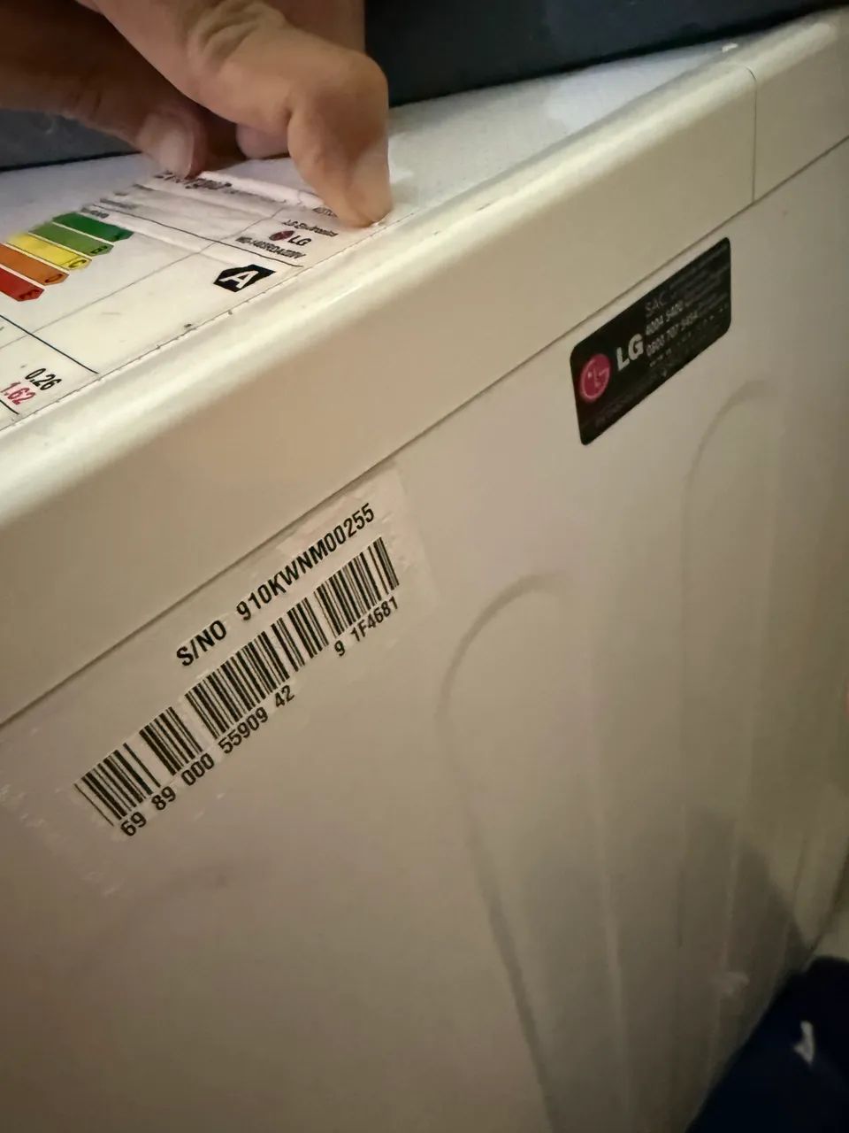 Lava e seca LG 220 V - 8,5kg  - Foto 2