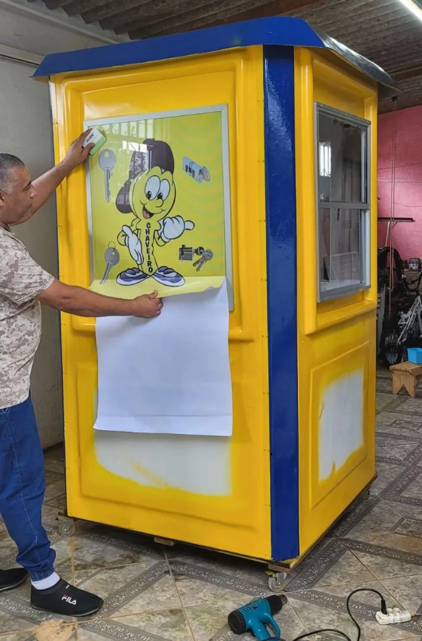 Cabine para chaveiro  - Foto 3