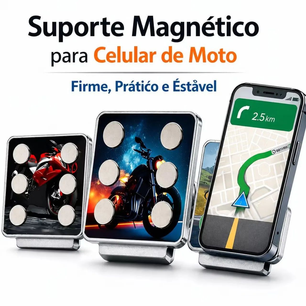 SUPORTE PARA CELULAR DE MOTO  - Foto 4