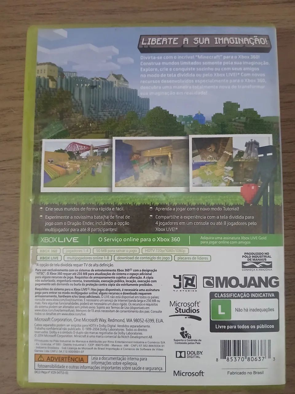 Minecraft xbox 360 - Foto 3