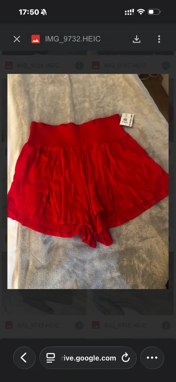 Shorts novo M algodão 