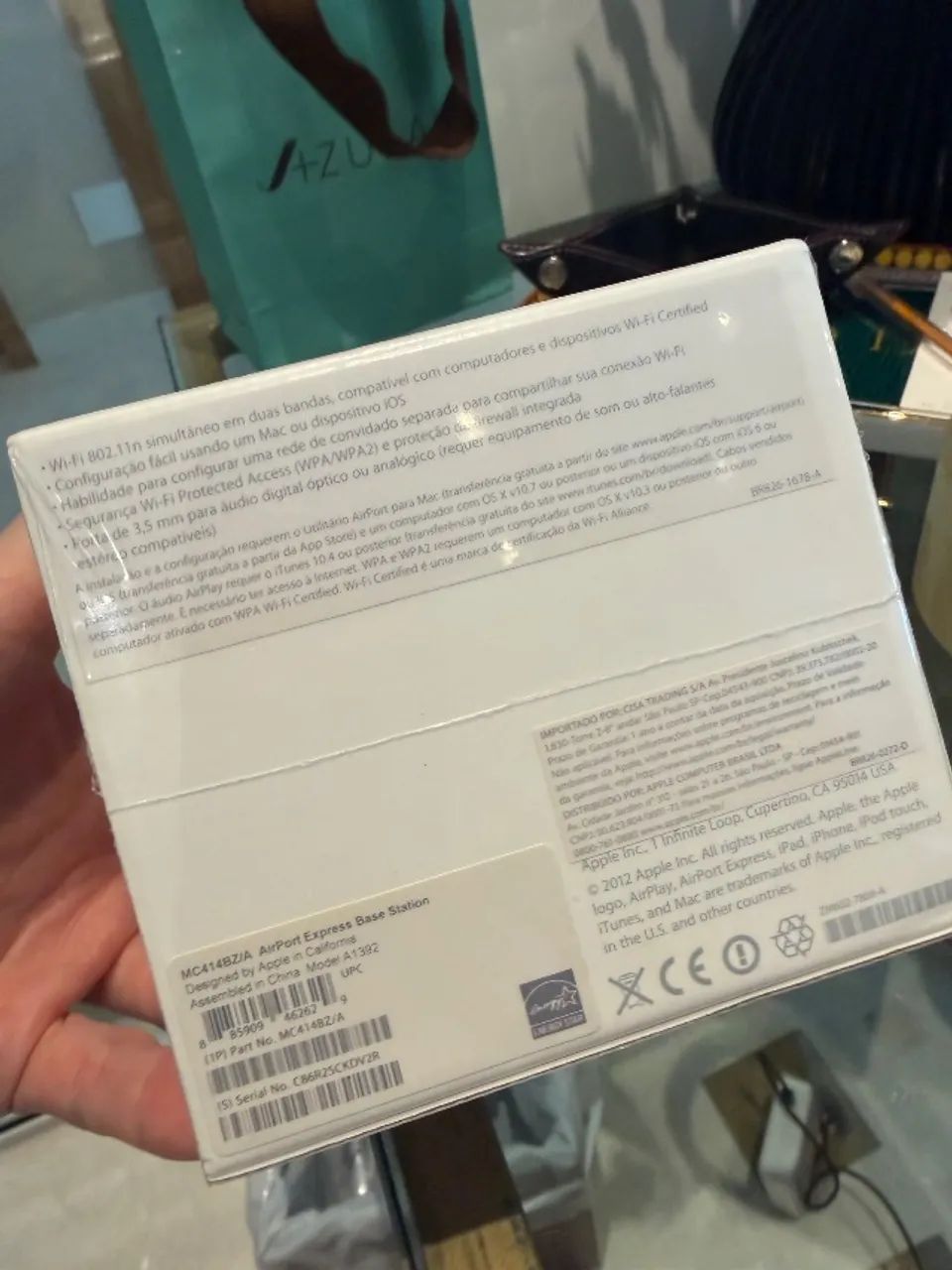 roteador apple airport express 802.11n wi-fi - Foto 3