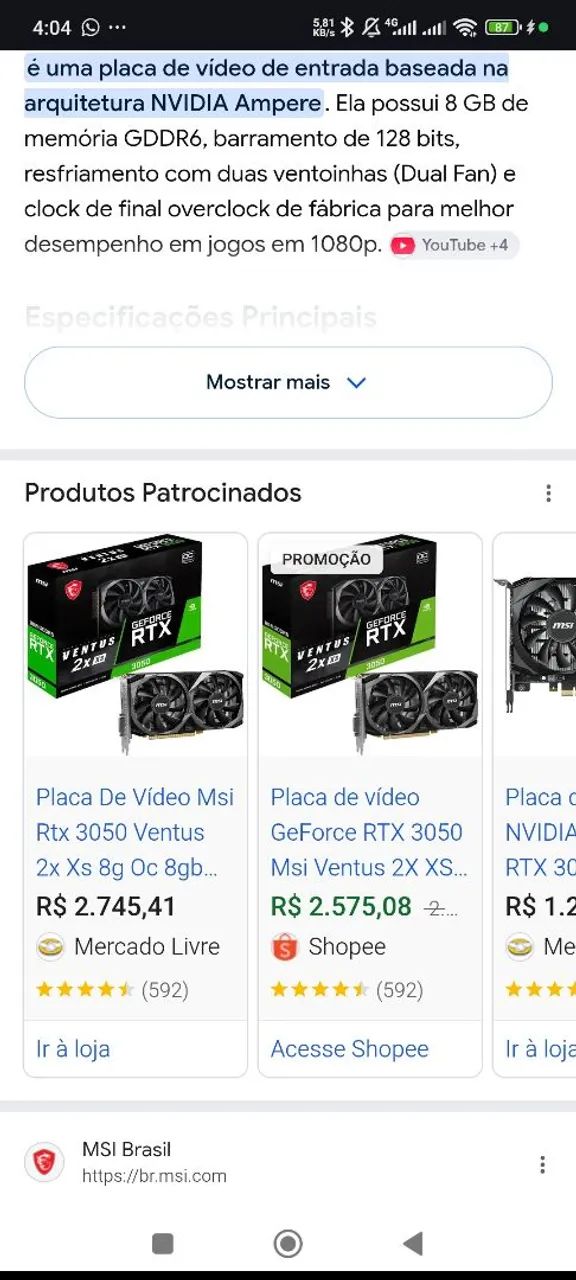 Placa de video. Venda ou Troca - Foto 5