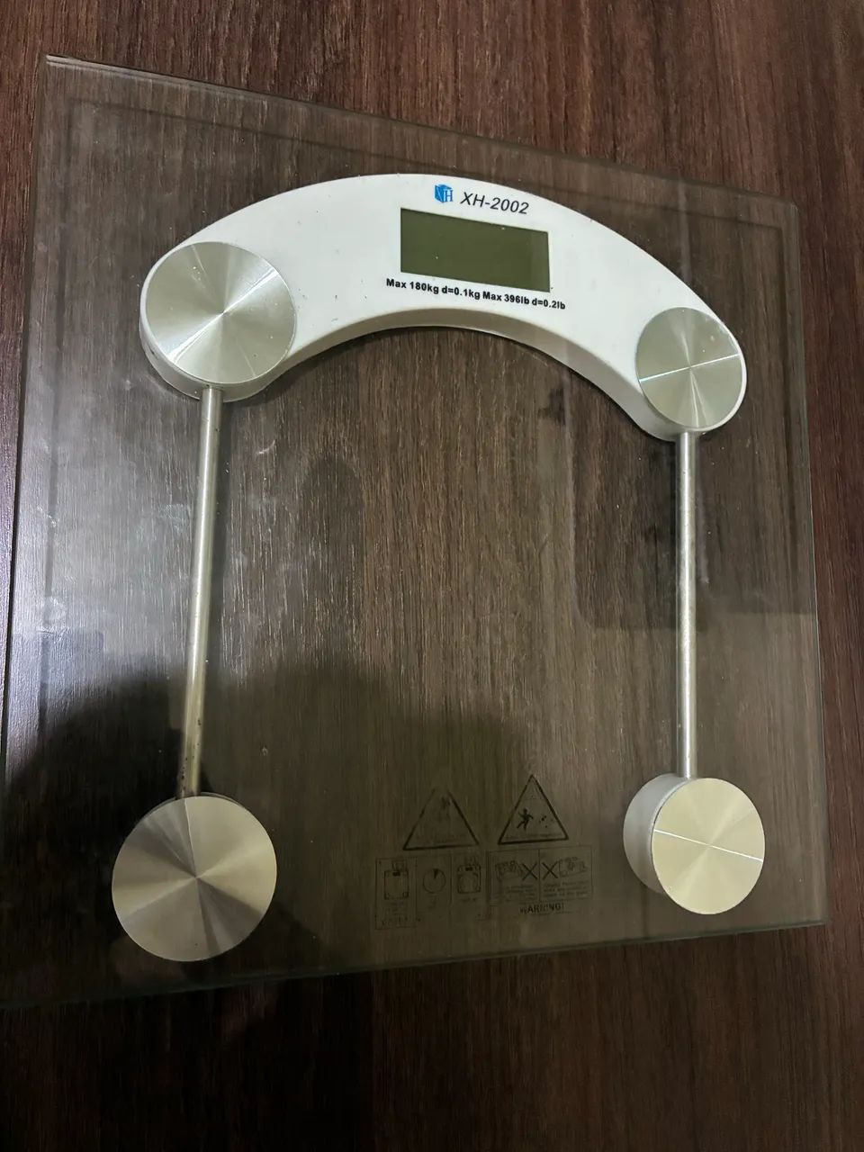 Balança Digital Eletrônica Vidro 180kg
