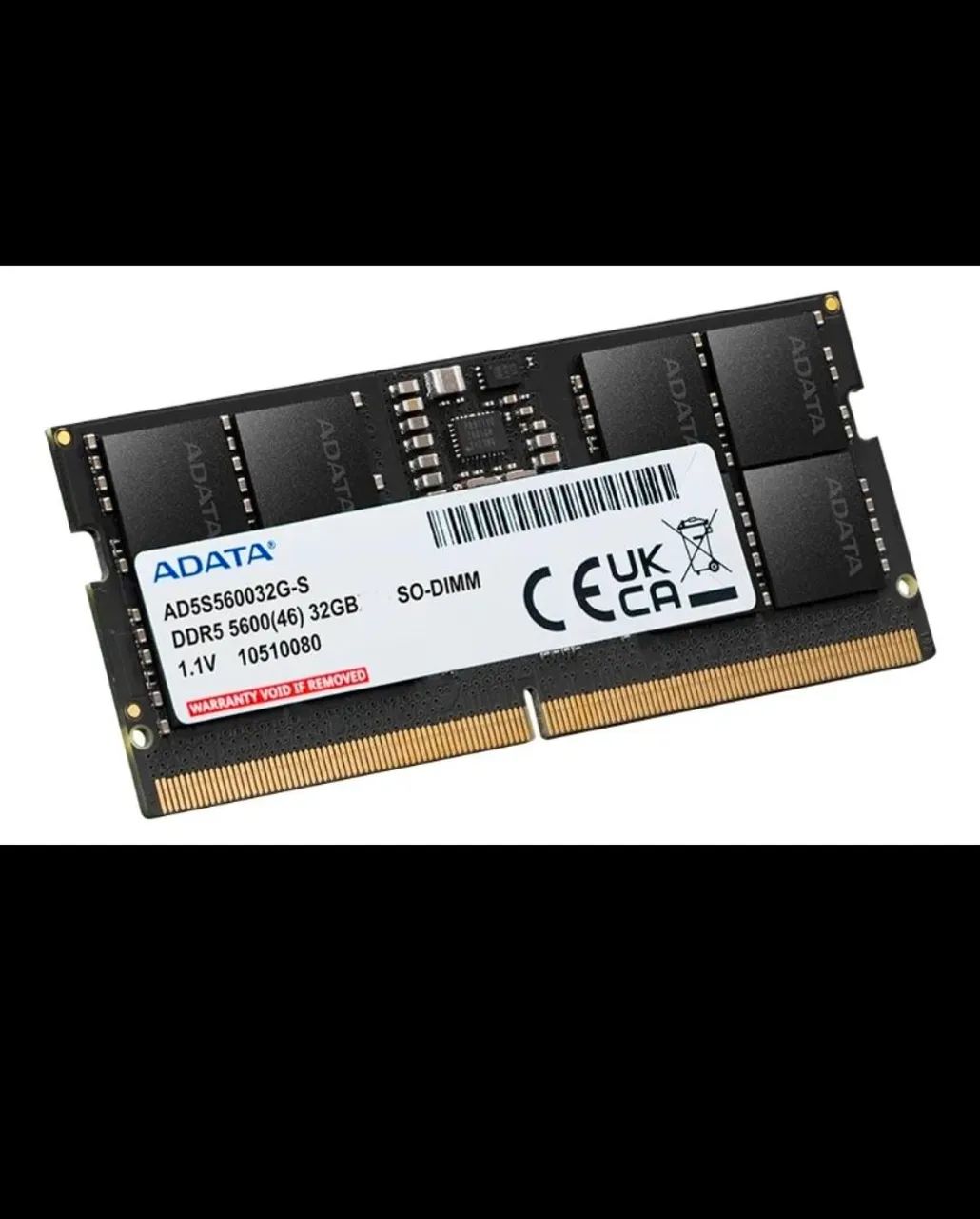 Memória Adata Ddr5 32gb (1X 32gb) 5600mhz Para Notebook - Memória