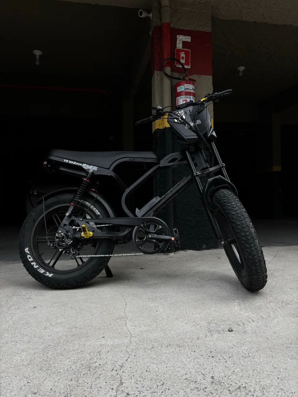 Bicicleta elétrica personalizada V9 MAX - Foto 4