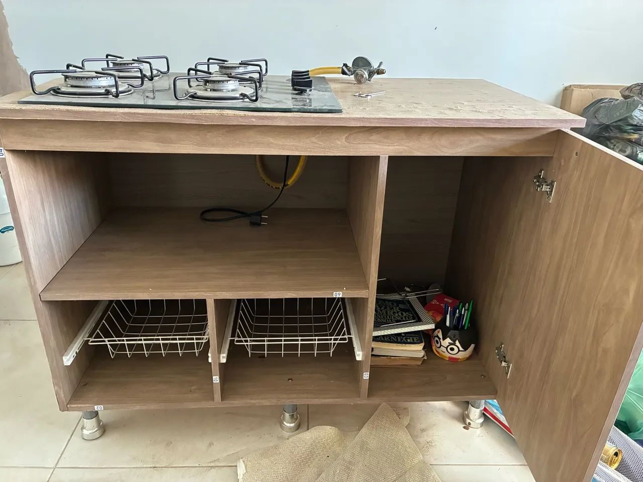 Cooktop 4 Bocas + Balcão  - Foto 2